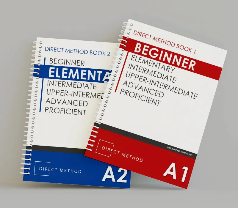 Beginner ve Elementary kitap kapakları