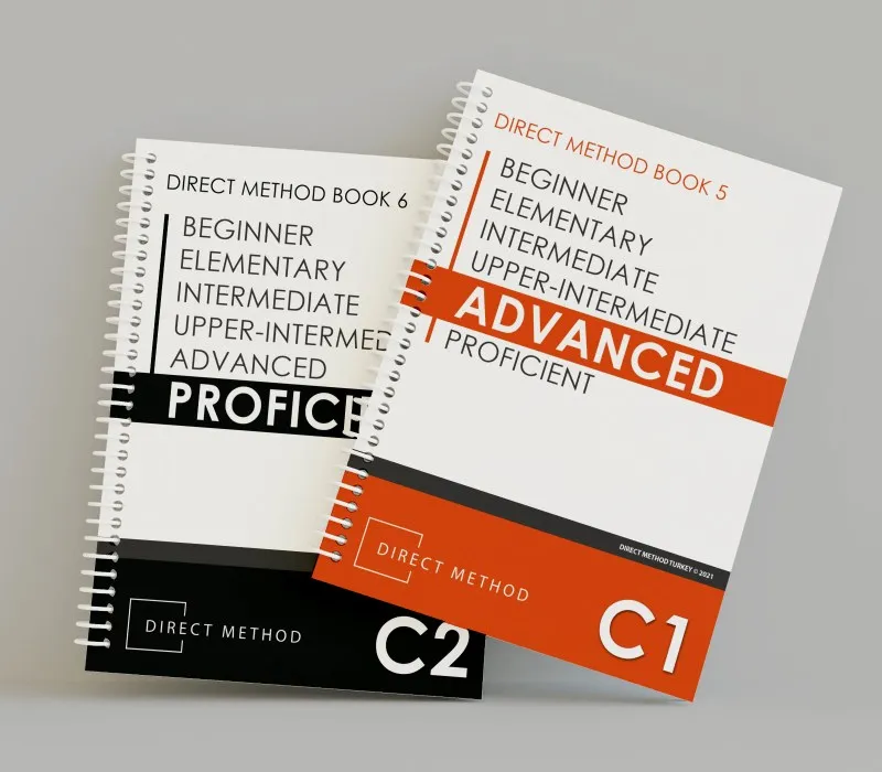 Advanced ve Proficient kitap kapakları